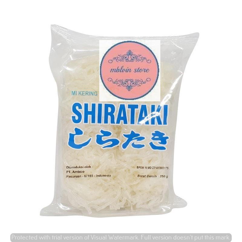 Dry Shirataki/Mie Kering Shirataki (Mie Kering)