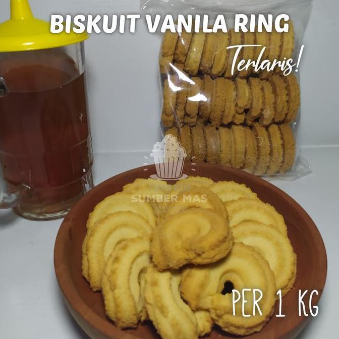 Biskuit / Vanilla Ring / Biskuit Monde / Biskuit Kiloan 1 Kg