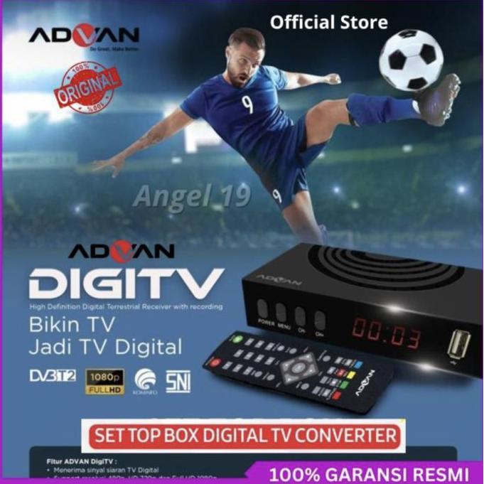 Promo ADVAN DIGIPRO DVBT2 DVB-10KK Set Top Box TV DIGITAL STB FULL HD 1080P DVB T2 support youtube m