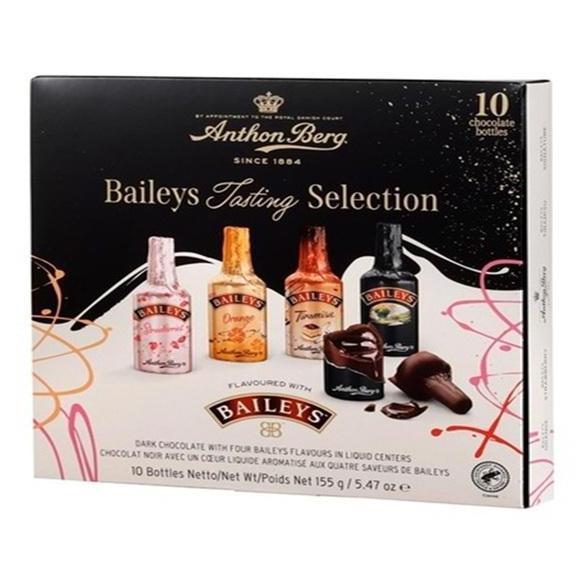 Anthon Berg X Baileys Dark Chocolate Tasting Selection 155Gram 10Pcs Asal Eropa