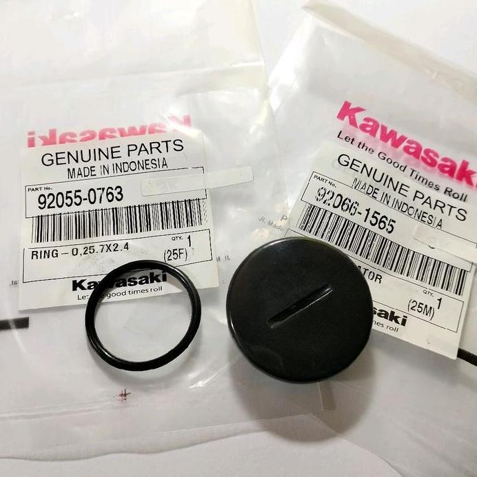 Ready tutup magnet klx 150 atas include o ring