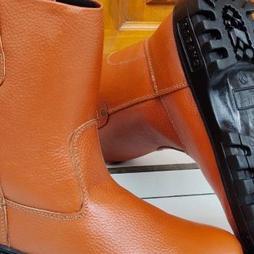 Sepatu Safety Kulit Ujung Besi | Sepatu Safety Kulit Asli Original Sepatu Safety Lodong Kulit Asli