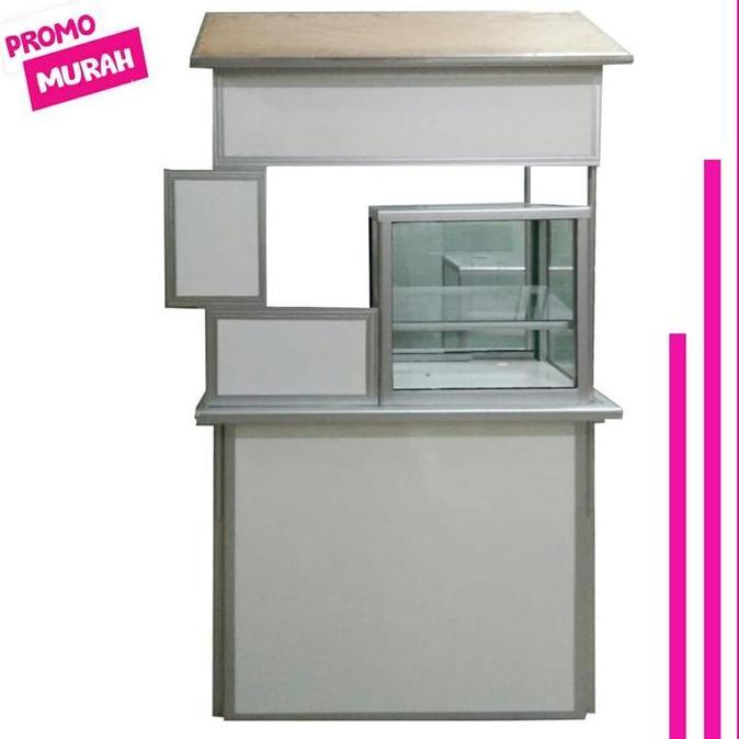 Terlaris Booth Portable Atap,Etalase Mini,Daftar Menu