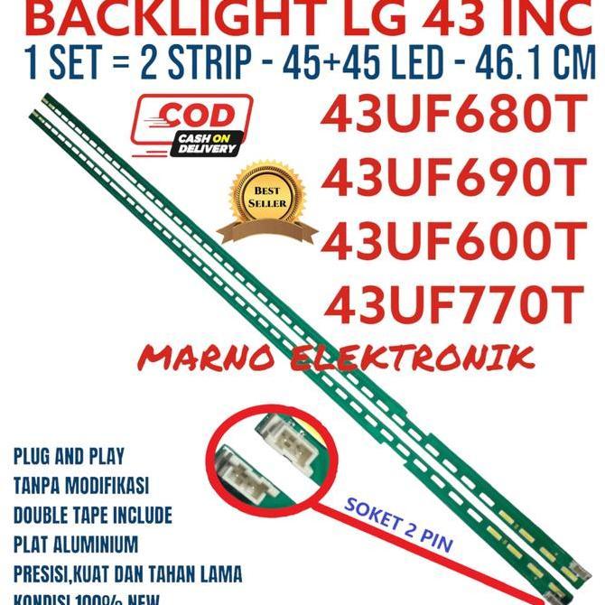 BACKLIGHT LG 43 INC 43UF BL 43UF680T 43UF690T 43UF600T 43UF770T A2162