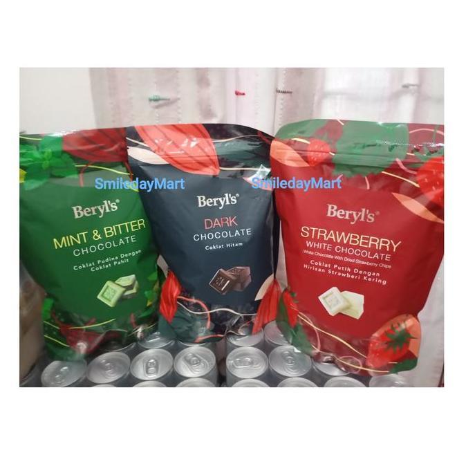 Coklat Beryls Mint&Bitter | Beryls Dark Choco | Beryls Strawberry 280G