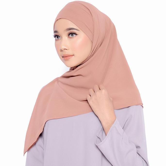 ZM Zaskia Mecca - Azel Mocca Hijab Instan Segi Empat Muslim Kerudung