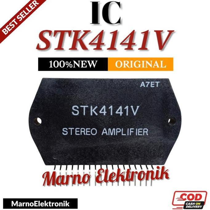 IC STK4141 V STK 4141 V STK4141V ASLI ORIGINAL ORI A2162