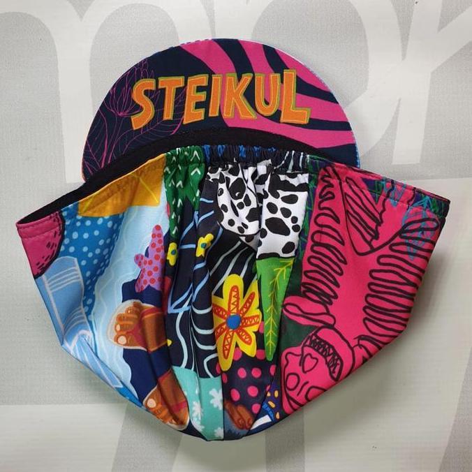 Topi Gowes Sepeda Cycling Cap Lumpat Steikul Stay Cool MTB RB SELI