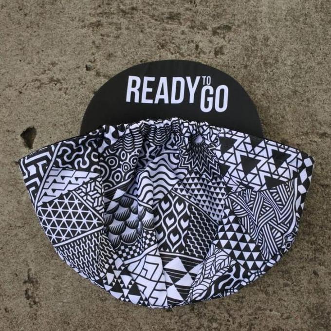 Topi Gowes Sepeda Cycling Cap Lumpat Ready to Go MTB RB SELI