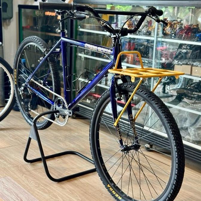 RAK PANNIER FRONT RACK KERANJANG DEPAN SEPEDA CLASIK COMMUTER BIKE GRAVEL MTB FIXIE