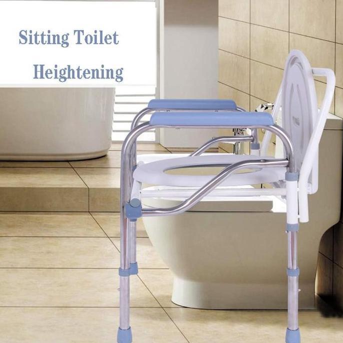 KURSI TOILET LIPAT LANSIA KHUSUS PISPOT BAB - KURSI TOILET PORTABLE