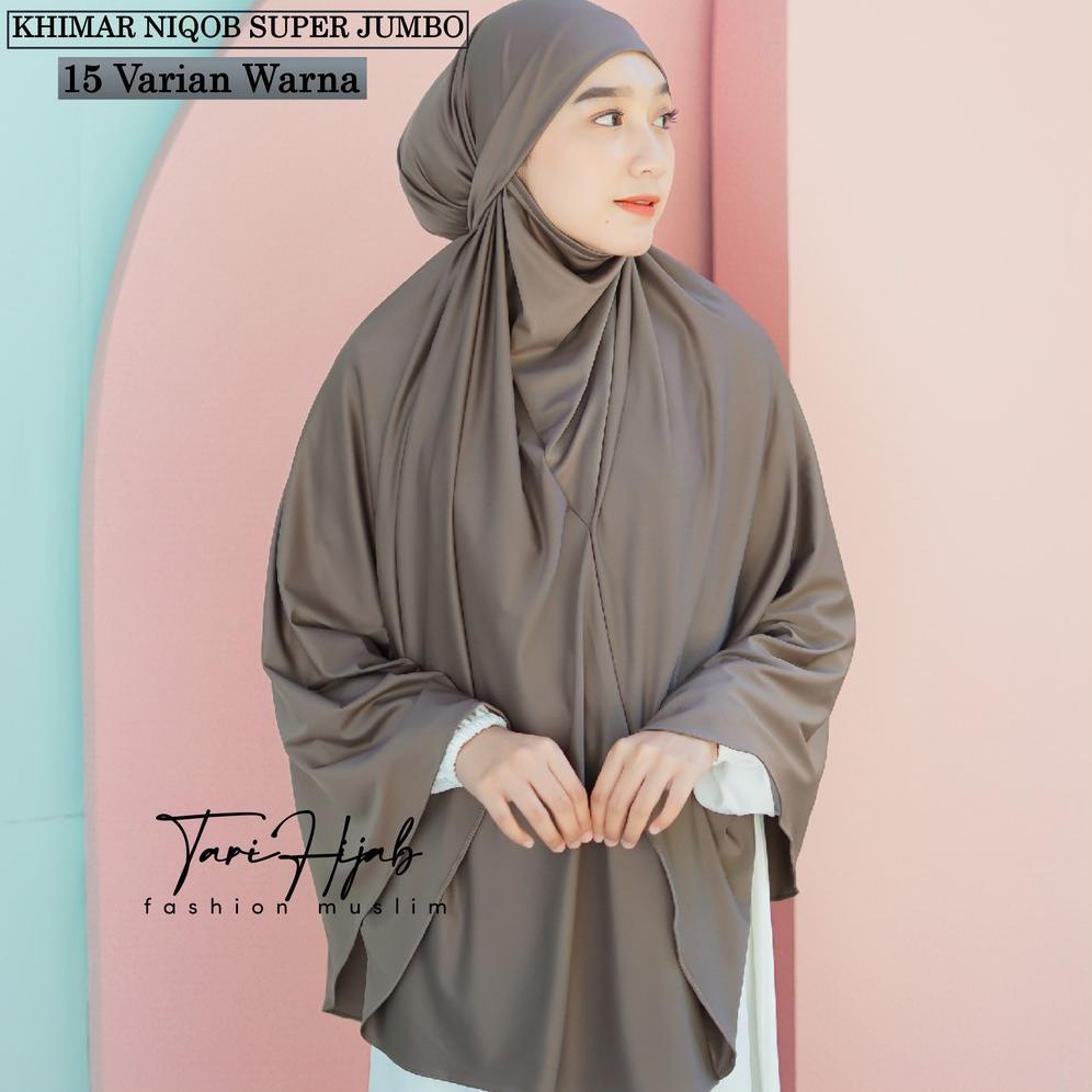 hemat jibab instan terbaru premium khimar syari jumbo hijab cadar