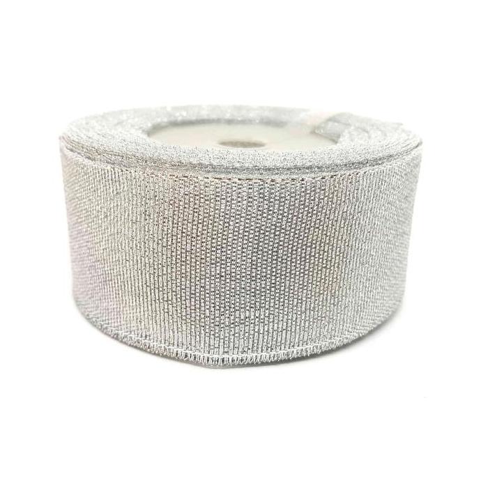Pita Silver Glitter / Silver Ribbon/Pita Silver/Ribbon/Pita/ RBSIL-GT
