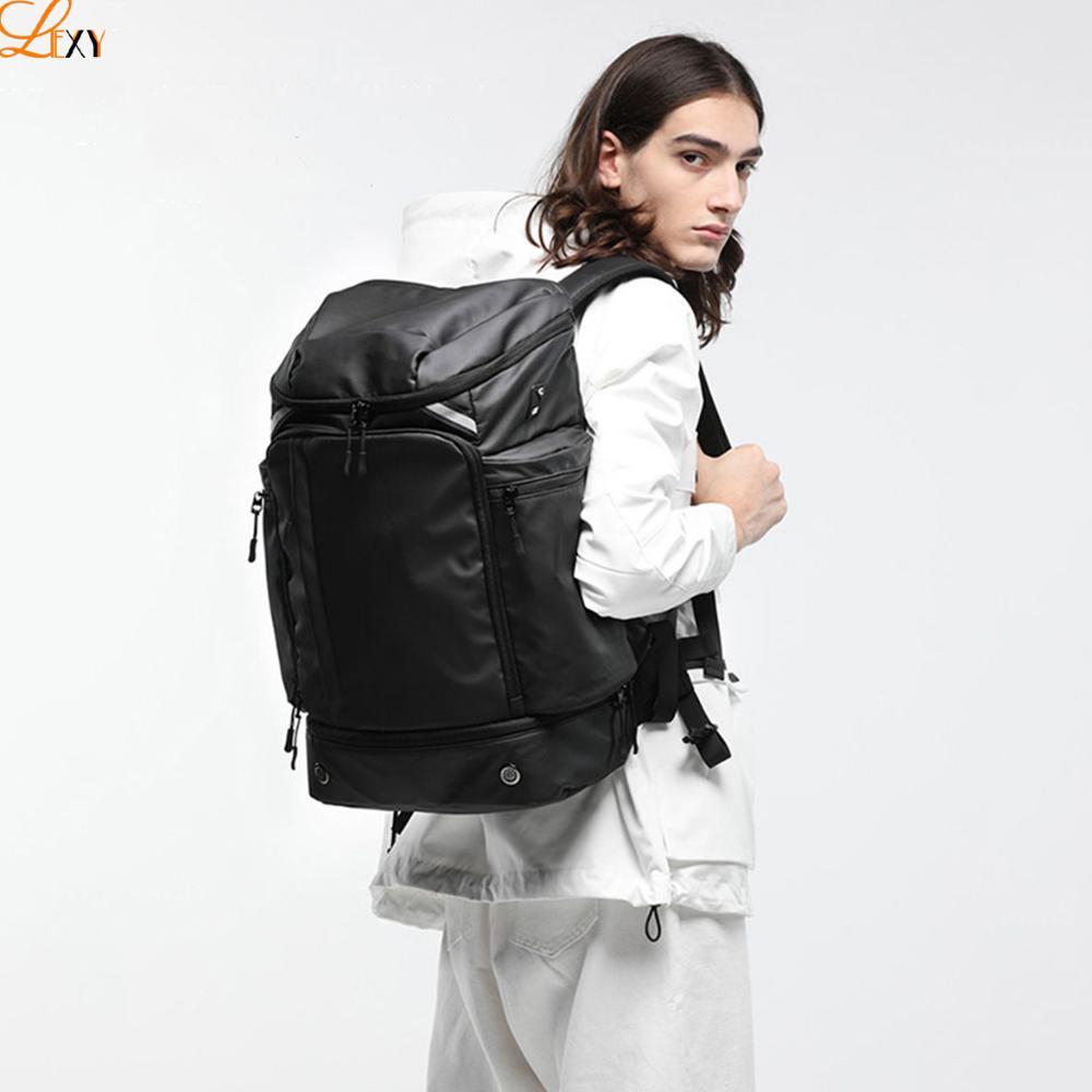 NEW LEXY TAS TRAVELING PRIA KAPASITAS BESAR RANSEL MULTIFUNGSI TAHAN AIR DENGAN KOMPARTEMEN SEPATU 4