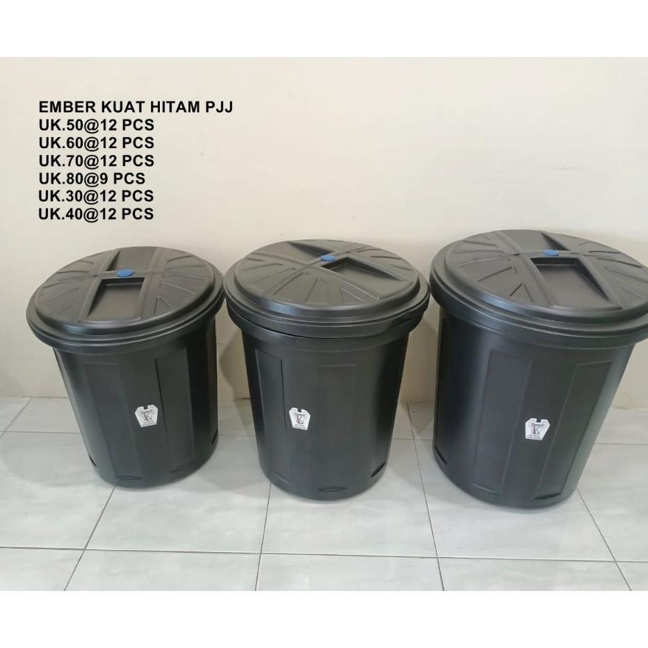 Ember/Tong Kuat Hitam Jumbo Anti Pecah/Tebal