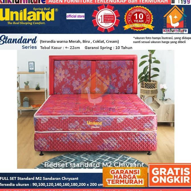 Standard Chrysant (set 180x200cm) Uniland Springbed