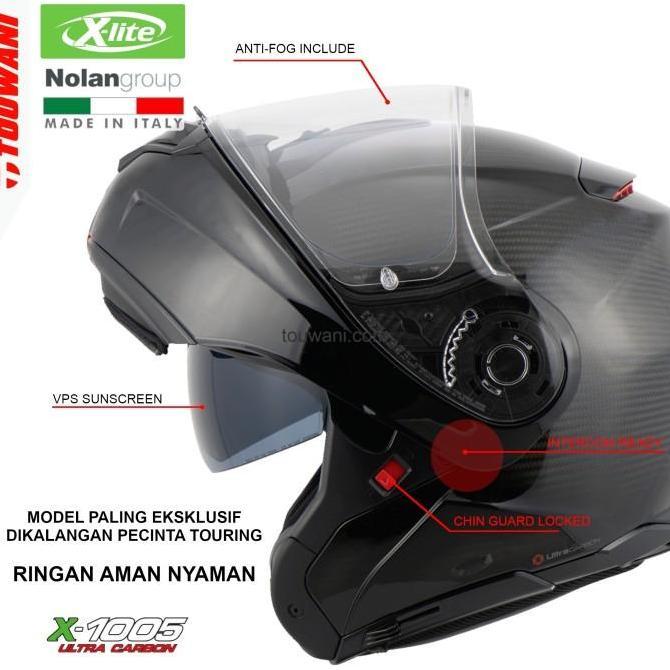 Helm Modular Nolan Group X-Lite XLite X1005 X-1005 Carbon