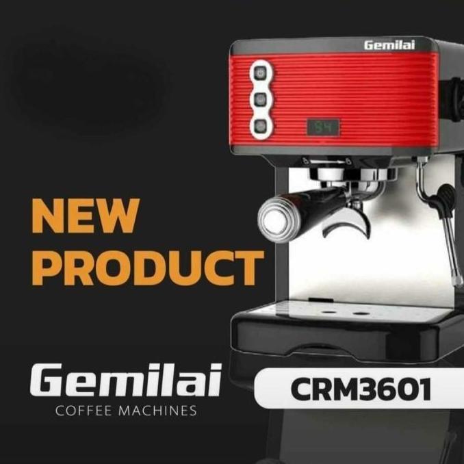 Terlaris Promo Gemilai Crm3601 Espresso Coffee Machine Murah - Mesin Saja