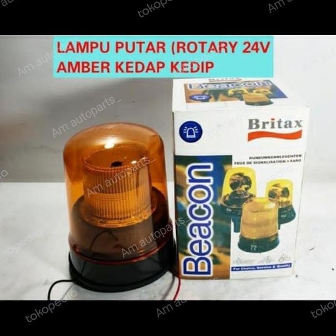 Termurah Lampu Rotary Britax Led Dc 24V  /