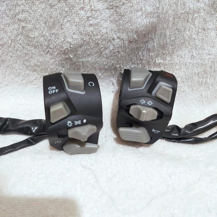 Saklar Led Vietnam Holder Stang Lampu Led Saklar Motor Nyala Lampu Led Saklar Led Vario Nmax Pcx Sco