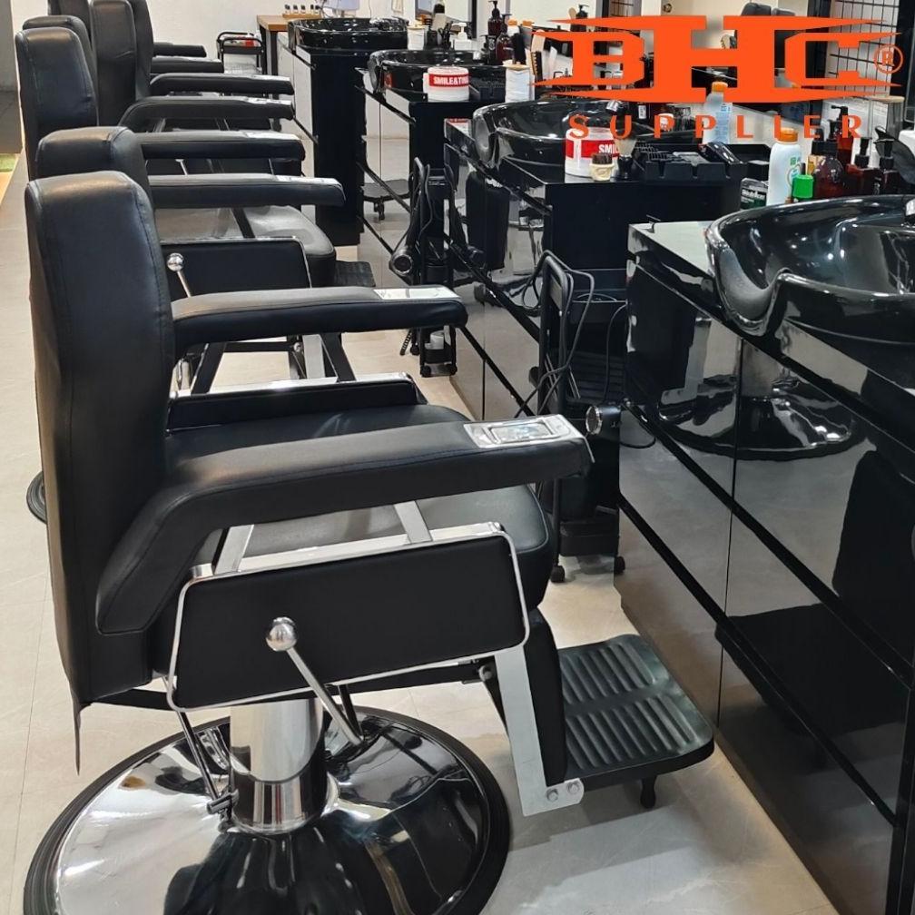 Paket Kursi Meja Cermin Barbershop Premium Fullset Untuk 1 Kursi
