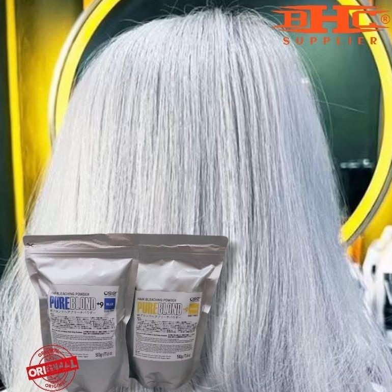 OSYS Pureblond Japan Powder Bleaching 500gr Bubuk Putih Lebih Halus Pewarnaan Rambut Putih
