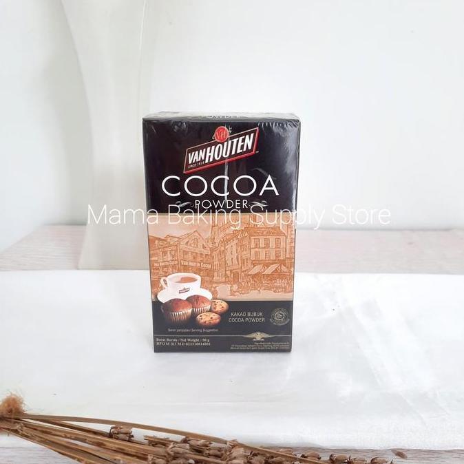VAN HOUTEN Cocoa Chocolate Powder Coklat Bubuk VAN HOUTEN 90 gr