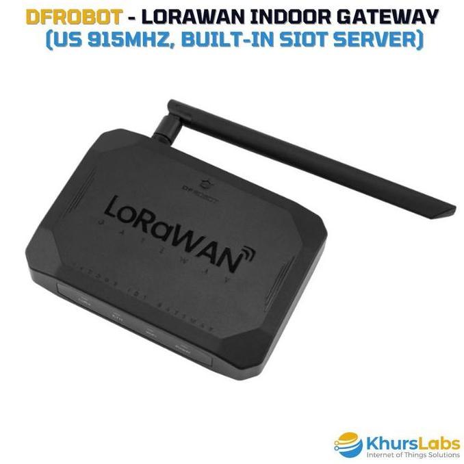DFROBOT - LORAWAN INDOOR GATEWAY US 915MHZ BUILT-IN SIOT SERVER  - MODULE IOT DENGAN LORA GATEWAY WE