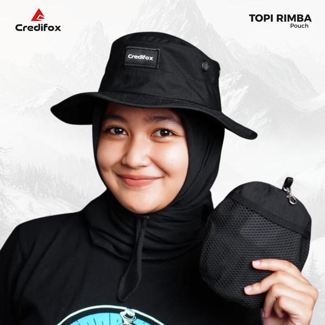 Credifox Topi Rimba Pria Wanita Topi Gunung Topi Hutan Topi Pendaki Gunung Topi Gunung Kekinian