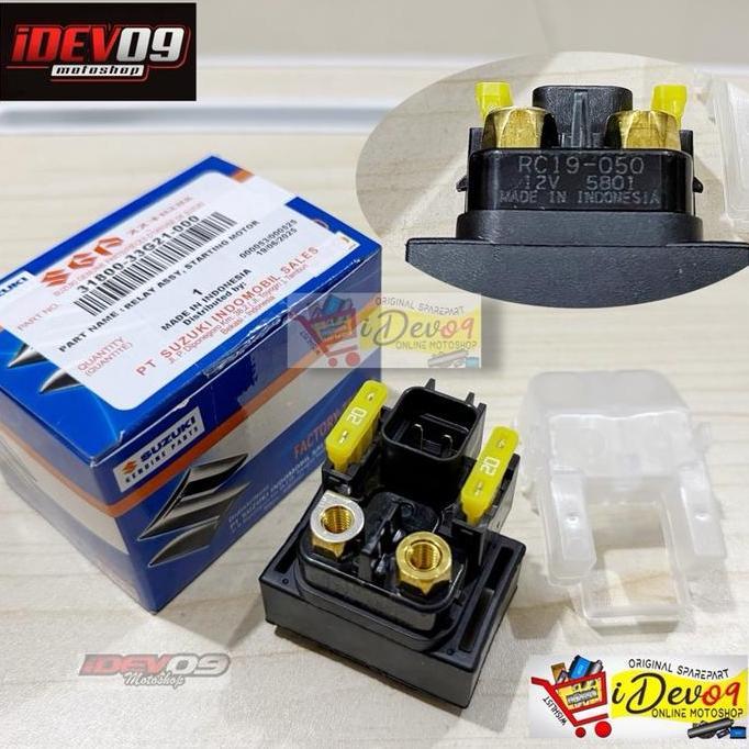 Bendik Stater GSX Satria Fu Fi Injeksi Relay Starting Assy ORI SGP