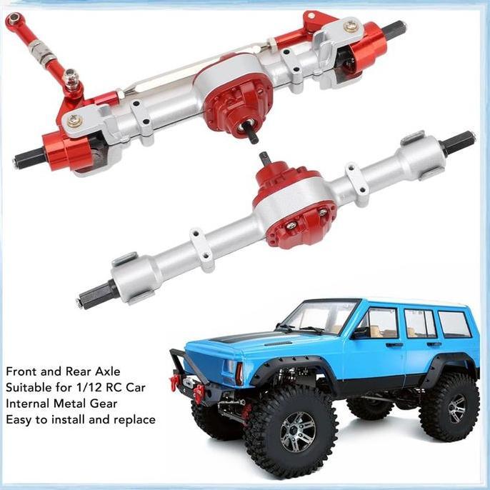 Gardan Metal MN82 MN78 Axle Perakitan Axle Kit Front Rear Set Poros Gandar Depan Belakang Logam Depa