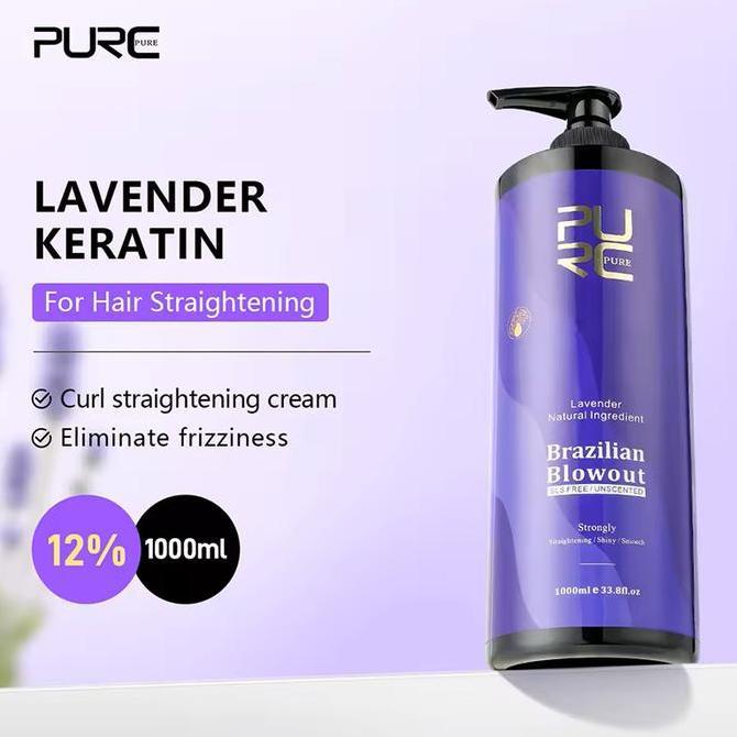RELMARAMA Pelurus Rambut Keratin Purc Keratin Rambut Rusak Dan Kering Keratin Pelurus 1000ml Keratin