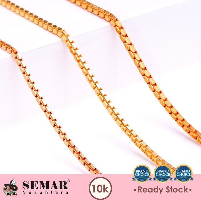 warhan_pik - kalung emas polos santa gold 10k semar nusantara