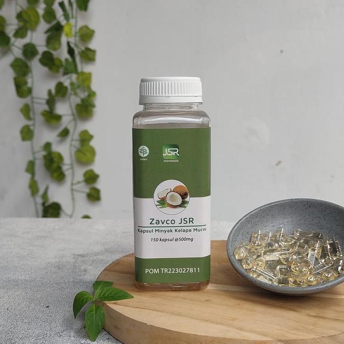 Youyou- Zavco (Virgin Coconut Oil) Vco Jsr 150 Kapsul Dr Zaidul Akbar