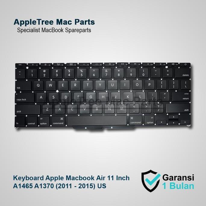 Compo- Keyboard Apple Macbook Air 11 Inch A1465 A1370 (2011 - 2015) Us