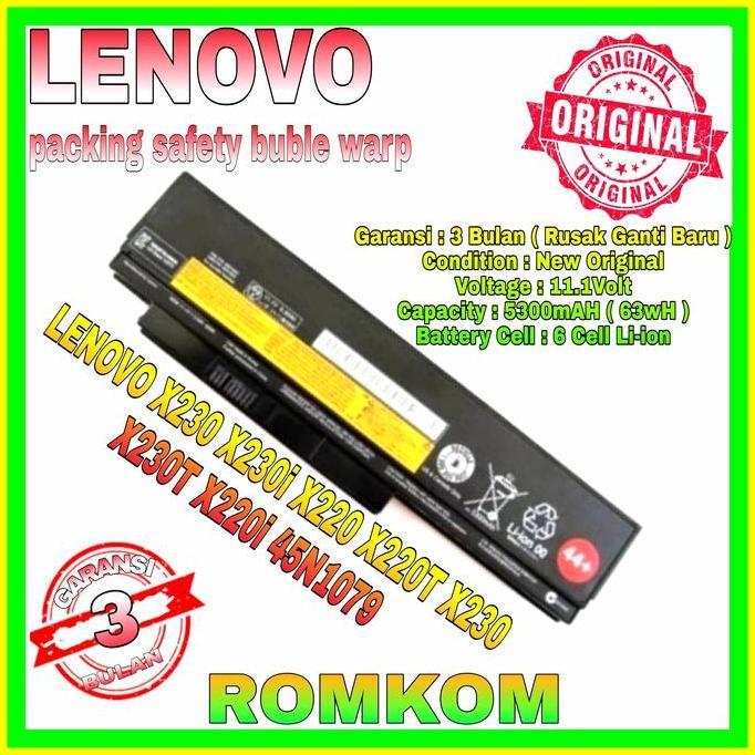 Compo- Baterai Laptop Lenovo Thinkpad X230 X230I X230S