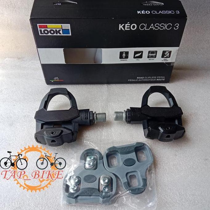 Pedal Look Keo Classic 3 Black - Pedal Sepeda Balap Road