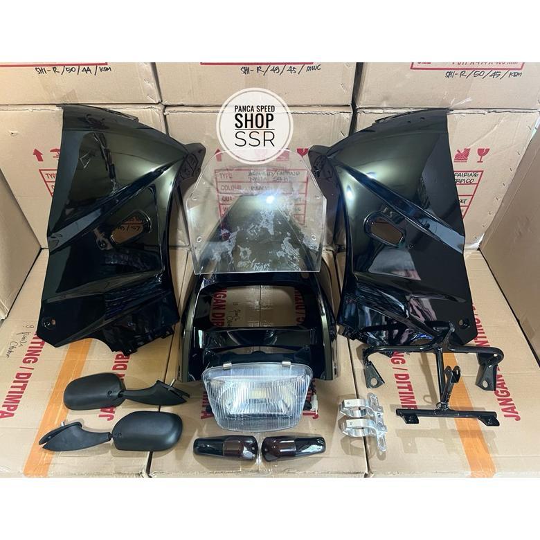FERING/ FAIRING NINJA SSR PLASTIK BAHAN ABS FULL SET 9 BAGIAN