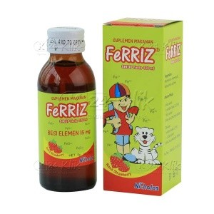 Ferriz Sirup 100ml Suplemen Anak Zat Besi