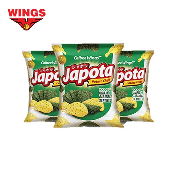 Japota Keripik Kentang Umami Japanese Seaweed 65 gr x3 - Gambar 3