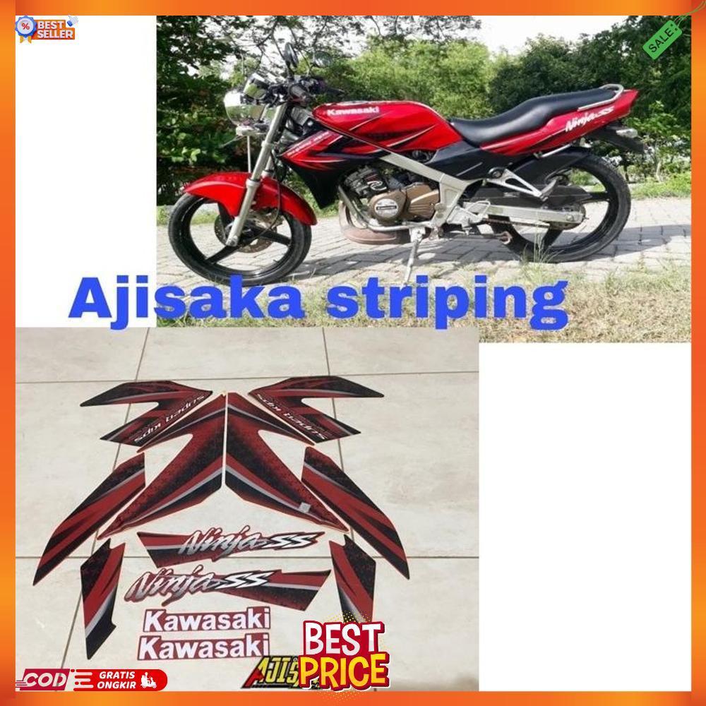 Stiker Ninja Ss 2012 Merah Stripin Kawasan Ninja Ss 2012 Merah Striping Lis Les Ninja Ss 2012 Merah 