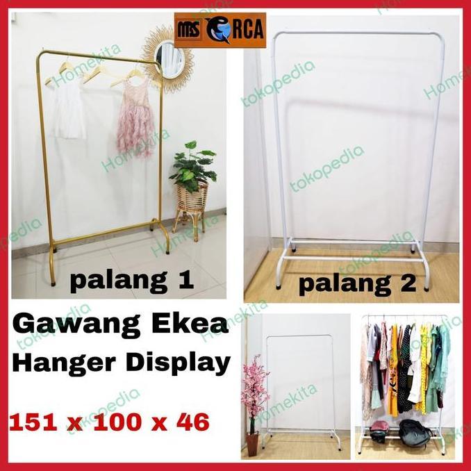 gantungan baju gawang besi