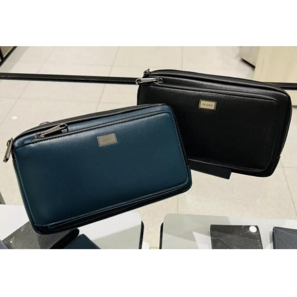 Tas Pria Casual Clutch Pedro Original Man Bag Cowok Laki Laki Tas Santai
