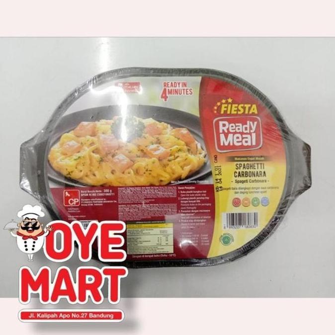 [] FIESTA READY MEAL SPAGHETTI CARBONARA 300GR PASTA SPAGHETTI