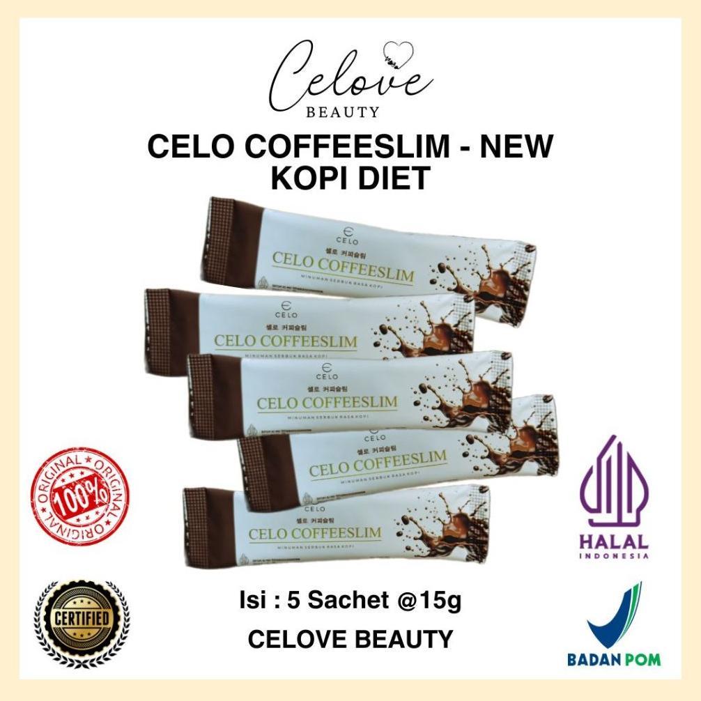 [ Ready Stock ] Celo Coffee Slimming  || Celove Beauty
