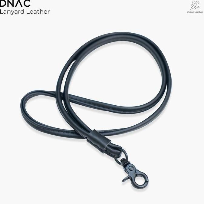 DNAC Lanyard Id Card Leather / Tali Id Card Kulit Premium