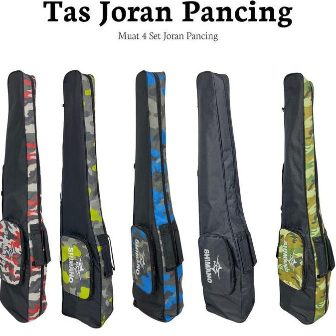 Tas Joran Pancing Ransel Jumbo Muat 4 Set Pancingan Tahan Air