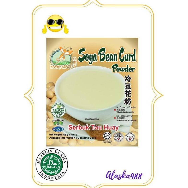 Soya Bean Curd Powder Happy Grass 80 Gram
