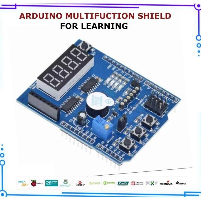 ARDUINO MULTIFUNCTION FOR LEARNING + SAMPLE CODE WE27