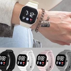 TERBARU Jam Tangan Karet LED Jam Tangan Anak Anak Jam Tangan Sports Watch Jam Tangan Olahraga Jam Ta